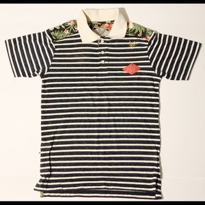 SABIT Striped Polo NWT Men’s S